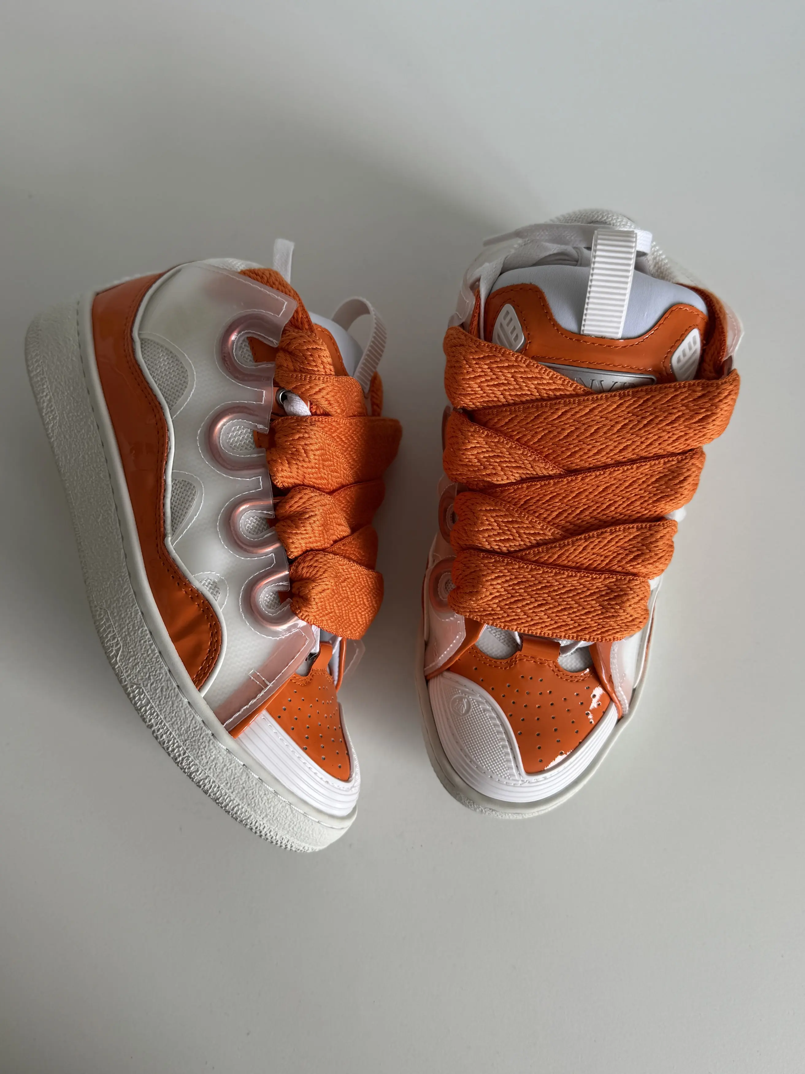 Lanvin Curb multi-panel sneakers